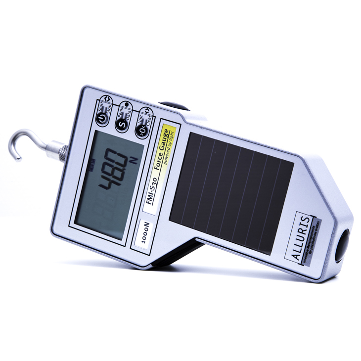Alluris® Force Gauge FMI-S30, with hook for pull testing